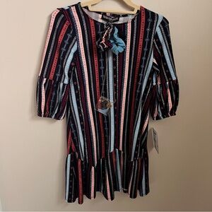 Three Pink Hearts NWT Girls dress size L